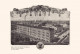 "Budynek Fabryki Fortepianów" - reprint oprawiony w ramę 50 cm x 40 cm